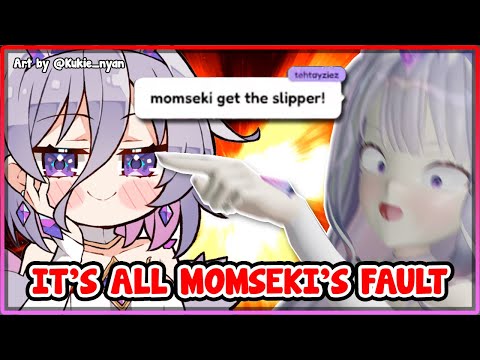 [ENG SUB/Hololive] Biboo is totally not scared of Momseki now