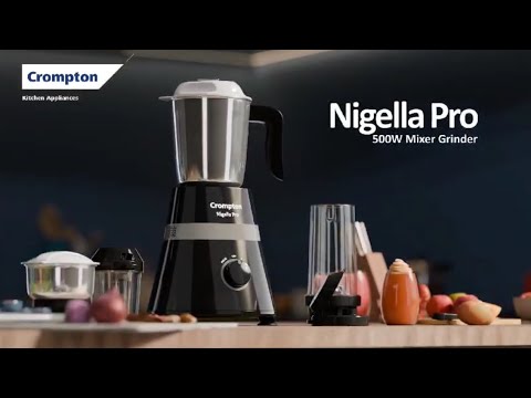 UNBOXING ✨ CROMPTON NIGELLA  PRO MIXER GRINDER 500w || BEST MIXER GRINDER 2024 || 4JARS