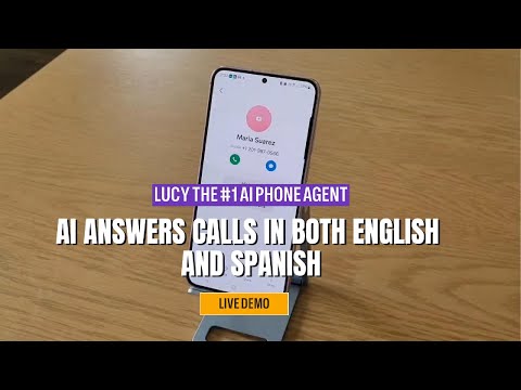 Discover the power of a multilingual AI Phone Agent—watch Lucy handle calls in English and Spanish!