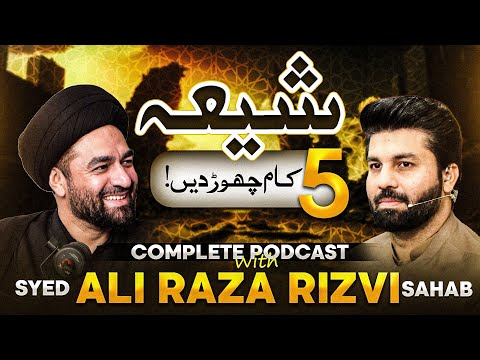 Sunni sunein‼️Maulana Sab Jawab dain | Maulana Ali Raza Rizvi | Full | Dr Owais Rabbani