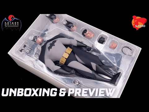 S-Hero Batman TAS 1/6 Scale Unboxing & Review