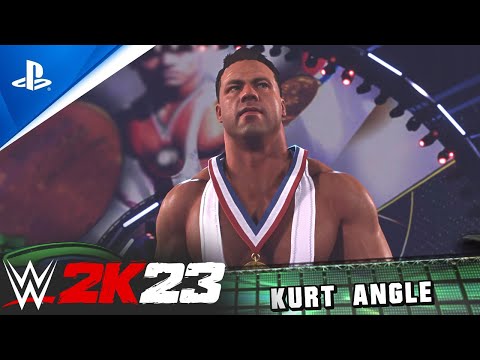 WWE 2K23 Kurt Angle Entrance 2001 - (PS5 4K)