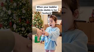 When your toddler thinks Daddy is her man!