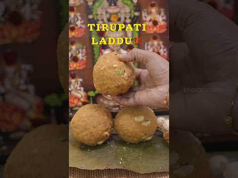 Tirupati Laddu - Sri Vari Laddu‼️GI Tag Recipe Series #bharathicooks