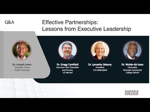 Panel 4: Effective Partnerships from BC's Intersegmental Pathways Symposium