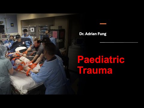 兒童創傷急症 Paediatric Trauma by Dr. Adrian Fung (23 Aug 2024)