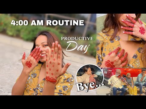 Trying to Wake Up at 4 AM: Early Productive Morning, University Study Vlog | Mansi Gupta | MG427