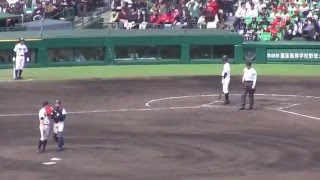 龍谷大平安VS明石商業　第88回選抜高校野球準々決勝　フルバージョン