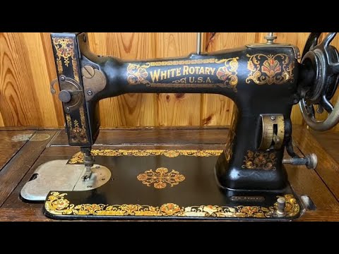 Iron Lady 2 White Rotary USA Treadle, Ep. 12