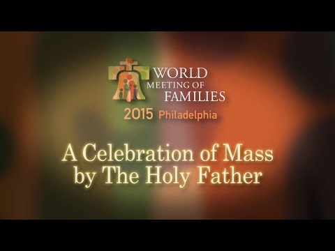 Mass Celebrated By Pope Francis