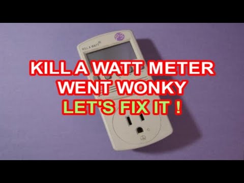 Kill A Watt meter not working right - Repair