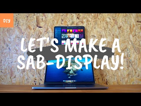 DIY iPad Proをサブディスプレイに (How to make a Sab-Display) Sidecar