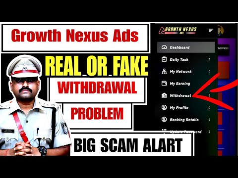 GROWTH NEXUS ADS REAL OR FAKE | GROWTH NEXUS ADS WITHDRAWAL PROBLEM | GROWTH NEXUS ADS APP