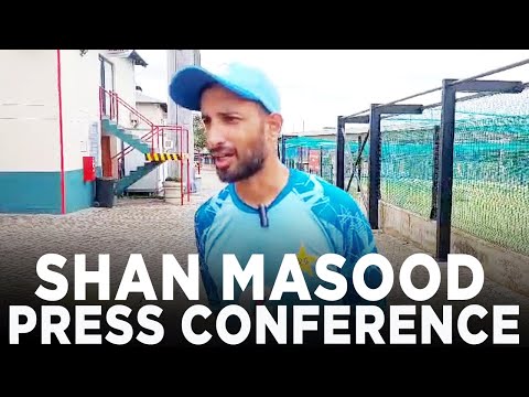 Pakistan Captain Shan Masood's Pre-Series Media Talk | Pakistan vs South Africa Tests | PCB | MA2K