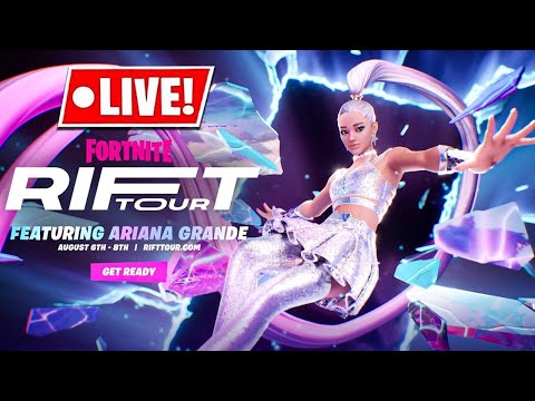 Fortnite ARIANA GRANDE *LIVE* Concert! (Rift Tour Event)