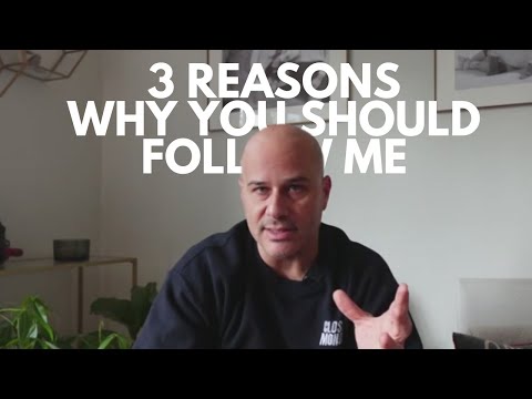 3 Reasons Why You Should Follow Me