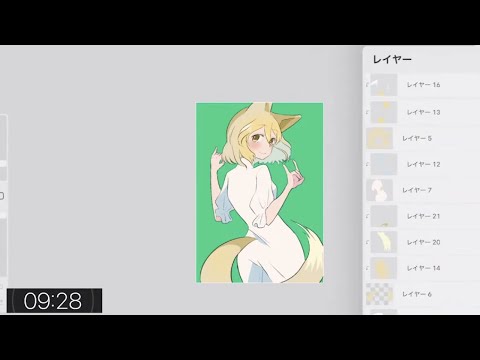 【ワンドロ配信】菅牧典/東方projectを描く。