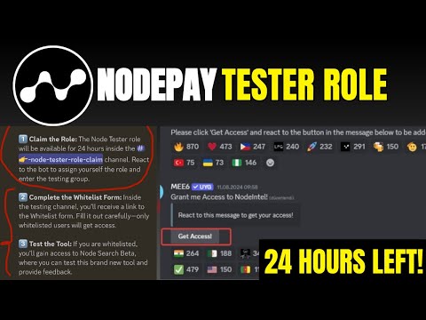 CLAIM Your NodePay Tester Role | Get Your NodePay Tester Medal | Only 24 Hours Left!