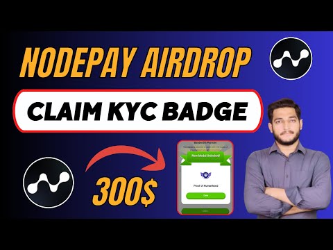 Nodepay Airdrop KYC Badge Claim For TGE || Nodepay Airdrop Listing Update