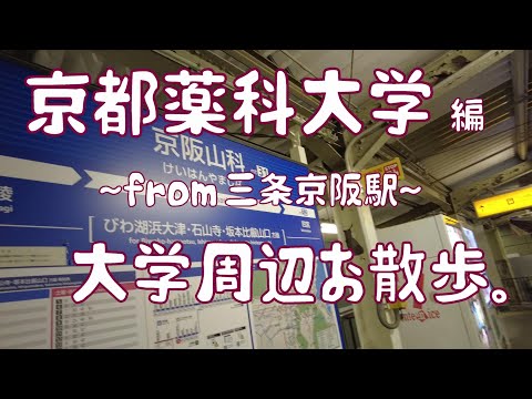 京都薬科大学　編　大学周辺お散歩。