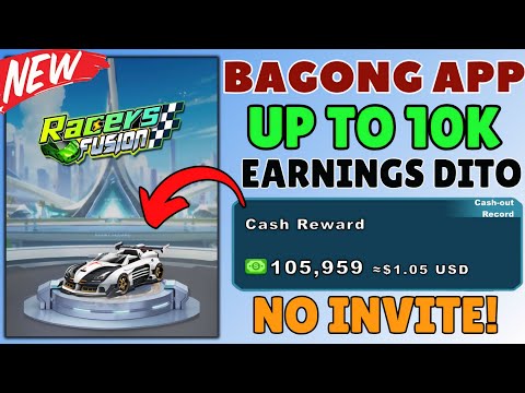 NO INVITE=RACERS FUSION APP | KUMITA NG 500 PESOS TO 20K PESOS NG LIBRE?|#makemoneyonline#earningapp