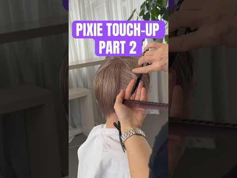 Pixie touch-up by SCK | PART 2 #sanjacaricakarasman #pixietouchup #pixiehaircut