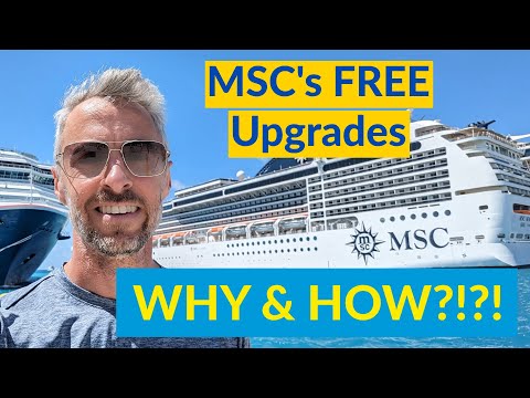 My Free Upgrade on MSC Cruise! I Finally confirmed they do happen!