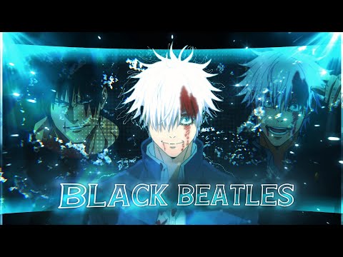 GOJO VS TOJI 'Round 2' - Black Beatles [Edit/AMV]! QUICK