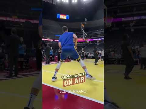 WATCH: Steph Curry Pre-Game Routine Vs Denver Nuggets NBA Cup Game