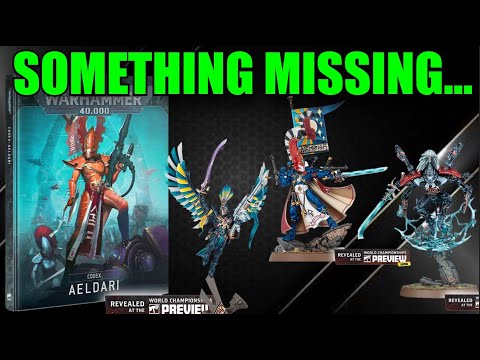 Warhammer 40k Aeldari Reveals!!!  All the ELDAR Phoenix Lords & Aspect Warriors... But ONE #New40k