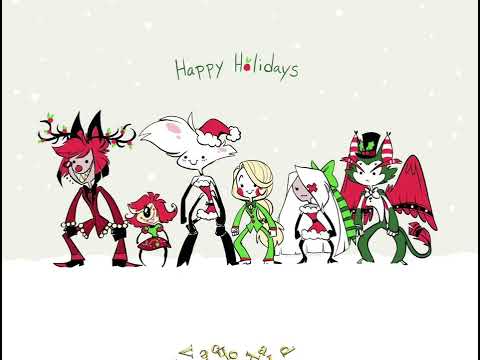 Écho-paradise/ Merry Christmas~Joyeux Noël ! 🎄✨ #hazbinhotel