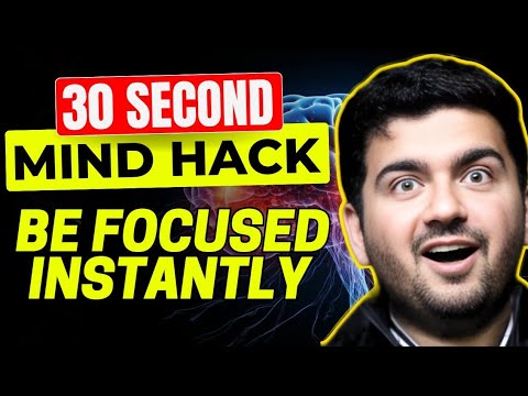 How to focus & de-stress in 30 seconds ? Best Study Motivation for Students