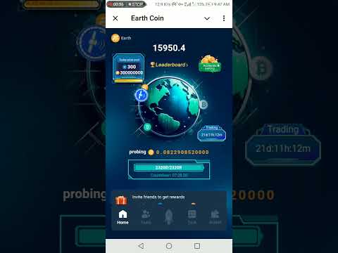 Earth coin Telegram Bot Airdrop | Earth coin Telegram Airdrop project | Earth coin mining ⛏️