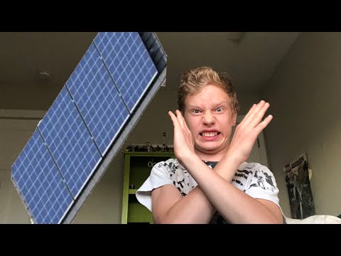 Solar panels are eating the sun