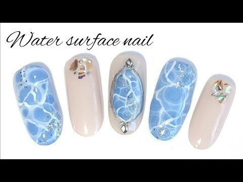 水面ネイル【Water surface nail】