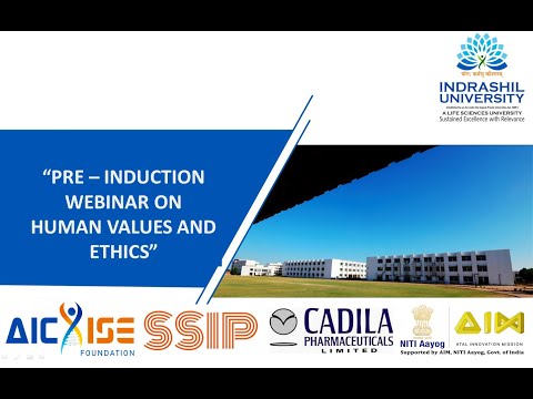 Pre-Induction Webinar on Human Values and Ethics