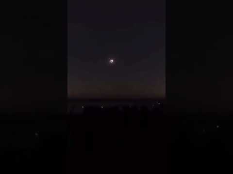 Horror Solar  Eclipse in USA #astaghfirullah #allahuakbar