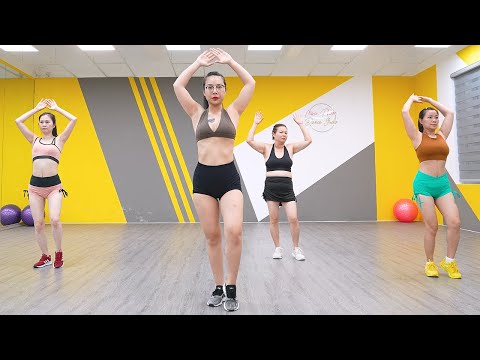 🔥 SMALLER WAIST & FLAT BELLY 🔥 30 Min Standing Aerobic Workout | EMMA Fitness