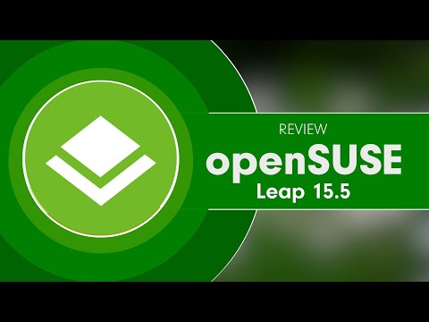 This is openSUSE Leap 15.5 - you wouldn't have expected that