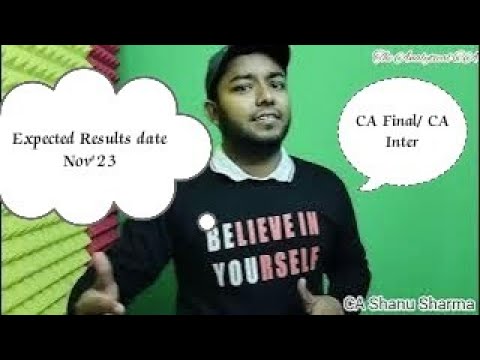 Nov'23 CA Exams Expected Result Date | CA Final | CA Inter | CA Exams