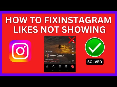 Instagram Likes Not Showing Problem Solve | Instagram Reels Par Like Show Nahi Ho Rahe (2024)