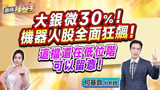 2024.12.25【大銀微30％！ 機器人股全面狂飆！ 這檔還在低位階 可以留意！】（CC字幕）#鼎極操盤手 何基鼎分析師