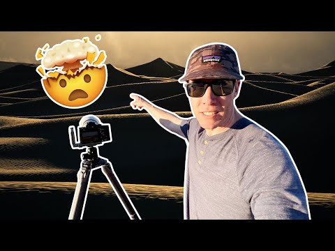 Sand Dune Landscape Photography in Death Valley National Park