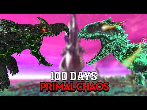 I Have 100 Days To Beat Ark Primal Chaos