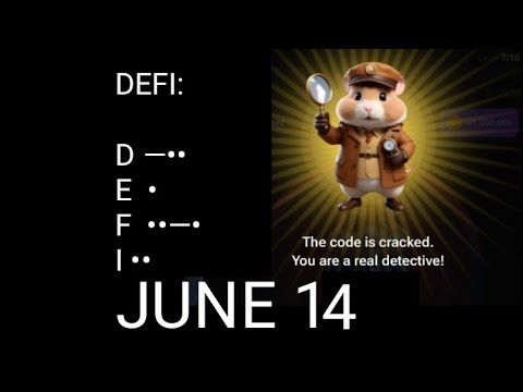 cipher codes for June 14 Hamster Kombat