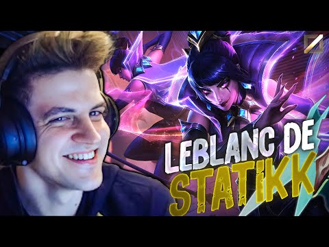 QUE ITEM QUEBRADO! Testando a LEBLANC de STATIKK! ⚡