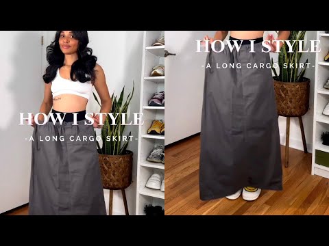 How to style A Cargo Skirt ?