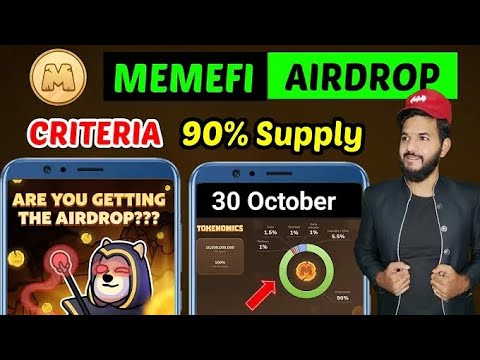 Memefi Airdrop | Memefi are you getting the Airdrop ? Memefi Listing total supply criteria Airdrop