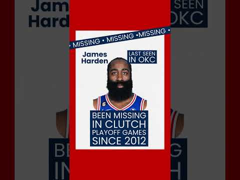 James Harden Has Been Missing in the Playoffs for 12 Years