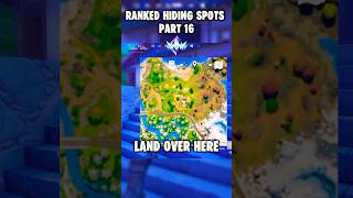 RANKED HIDINH SPOTS PART 16 #fortniteranked #viralvideo #viralshorts #apt #song #2024shorts